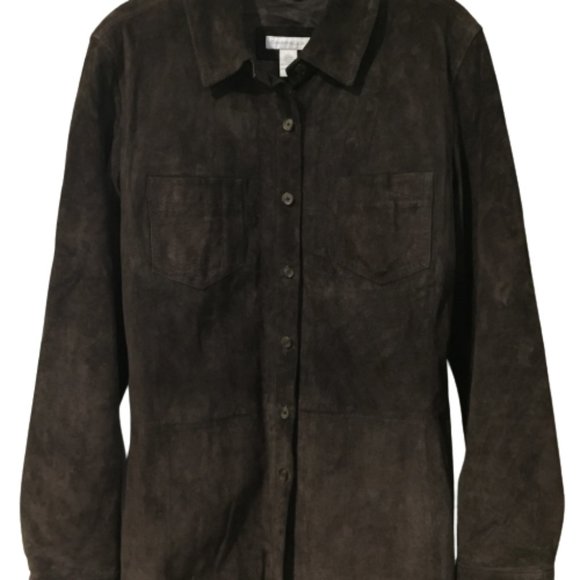 Charter Club Brown Jackets - Picture 7 of 9